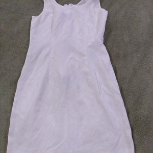 Cute pink and white maxi dress